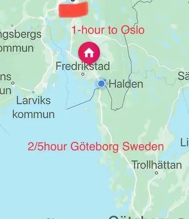 Nyoppusset Og Romslig Med 6 Soveplasser I Et Familievennlig Omrade * Sarpsborg
